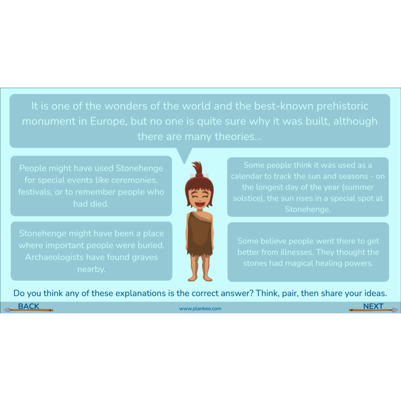 PlanBee Stone Age Art KS2 lessons