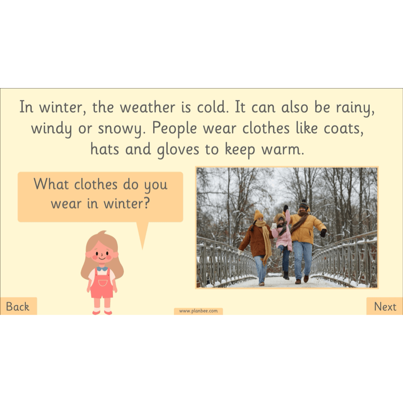 PlanBee The Four Seasons KS1 Geography Lesson Pack