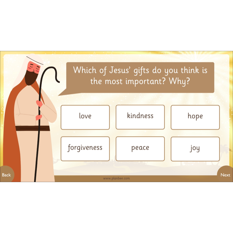 PlanBee Why do Christians give gifts at Christmas? PlanBee KS1 RE