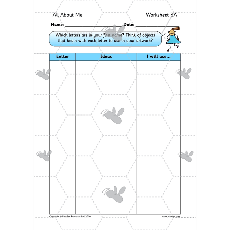 PlanBee All About Me KS1 Topic Enrichment Pack