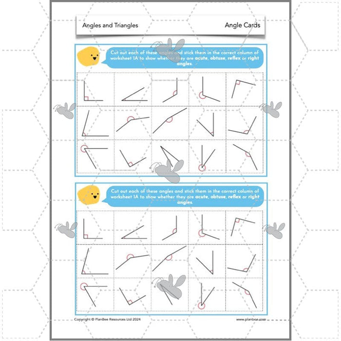 PlanBee Year 5 Angles and Triangles Maths Lessons by PlanBee