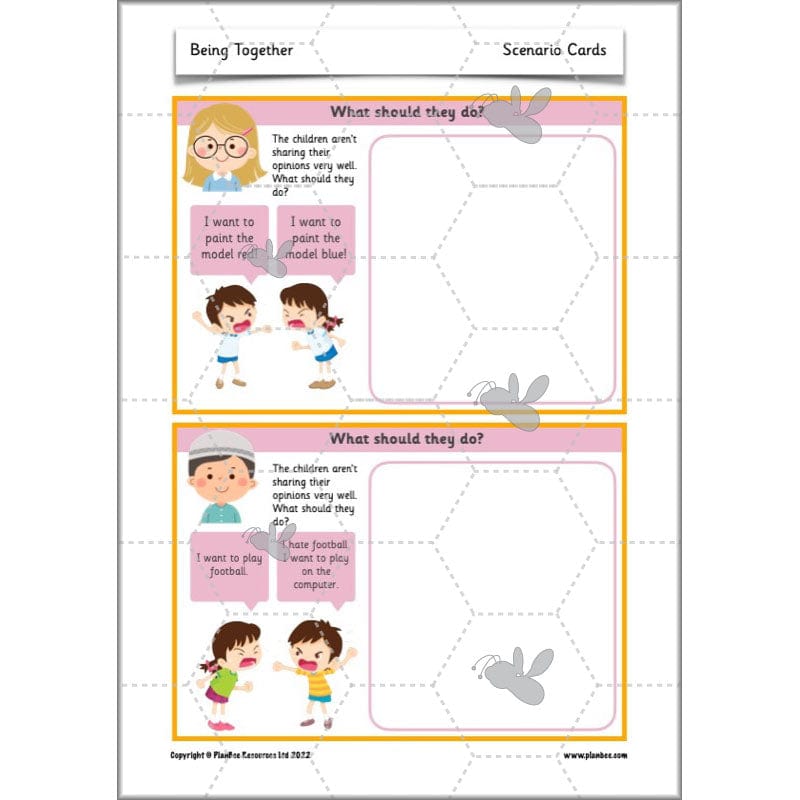 PlanBee Being Together PSHE KS1 lessons by Planbee