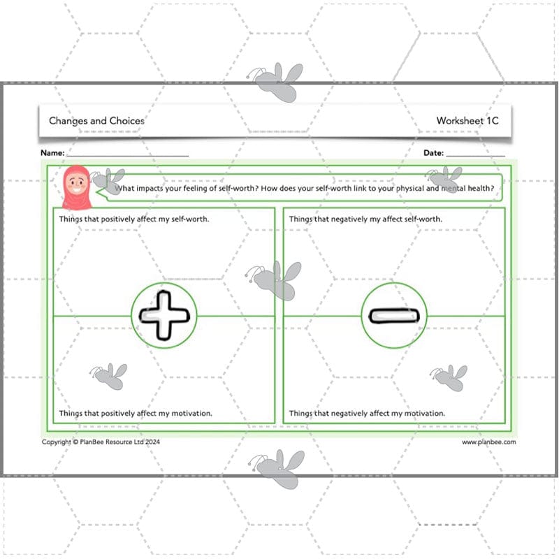 PlanBee Changes and Choices Year 4 PSHE Lesson Pack by PlanBee