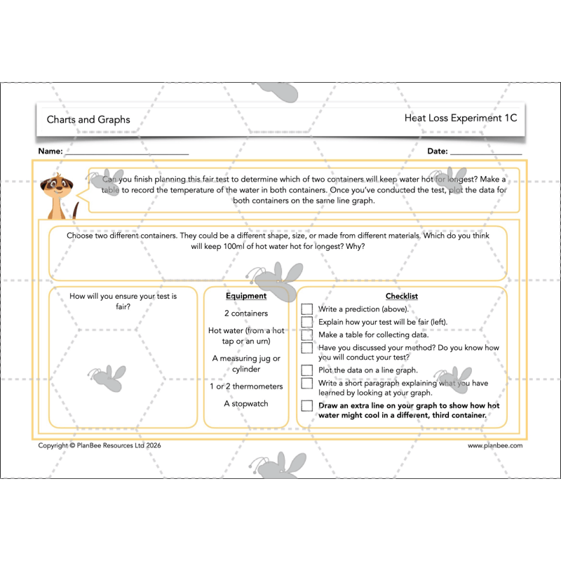 PlanBee Charts & Graphs KS2 Year 6 Maths Lesson by PlanBee