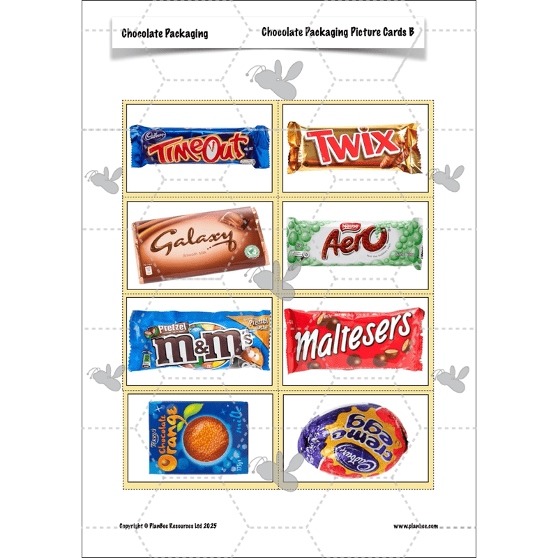 PlanBee Chocolate Packaging | KS2 DT lessons