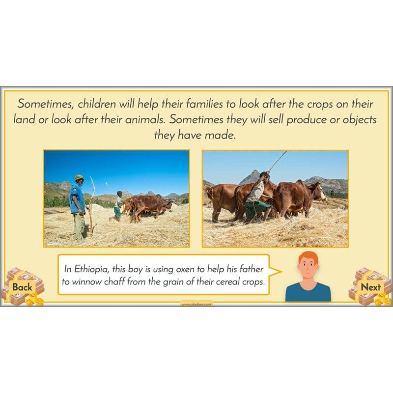 PlanBee Earning a Living: LKS2 Geography planning Year 3 & Year 4