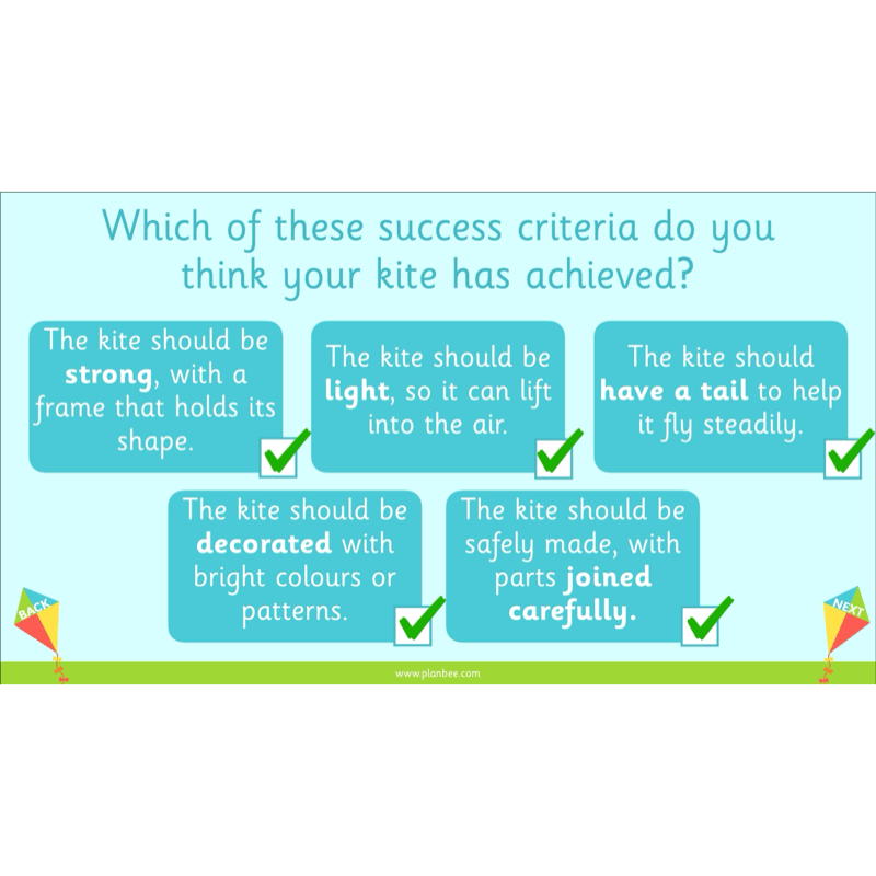 PlanBee Flying Kites KS1 DT Lesson Pack