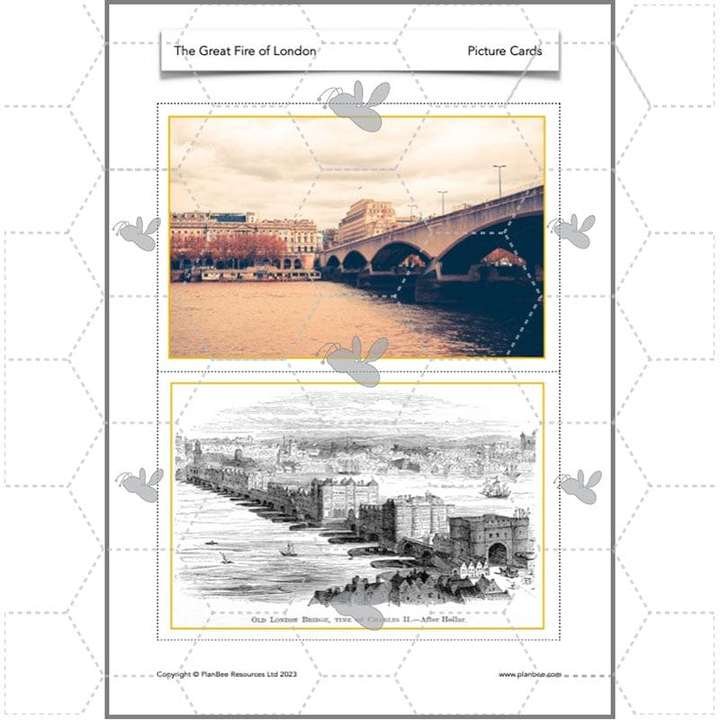 PlanBee Great Fire of London Year 1/2 KS1 History Lessons | PlanBee