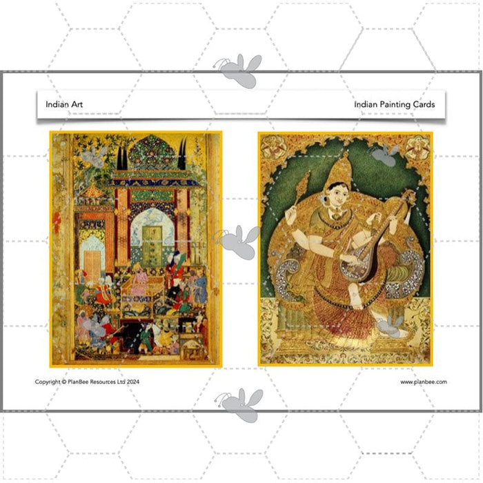 PlanBee Indian Art KS2 Lesson Planning Packs for Year 3/4 by PlanBee