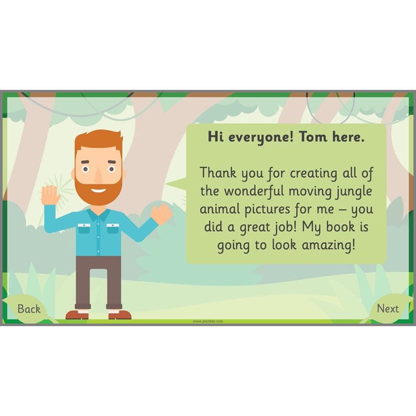 PlanBee Jungle-themed Sliders and Levers KS1 Lesson Pack | PlanBee