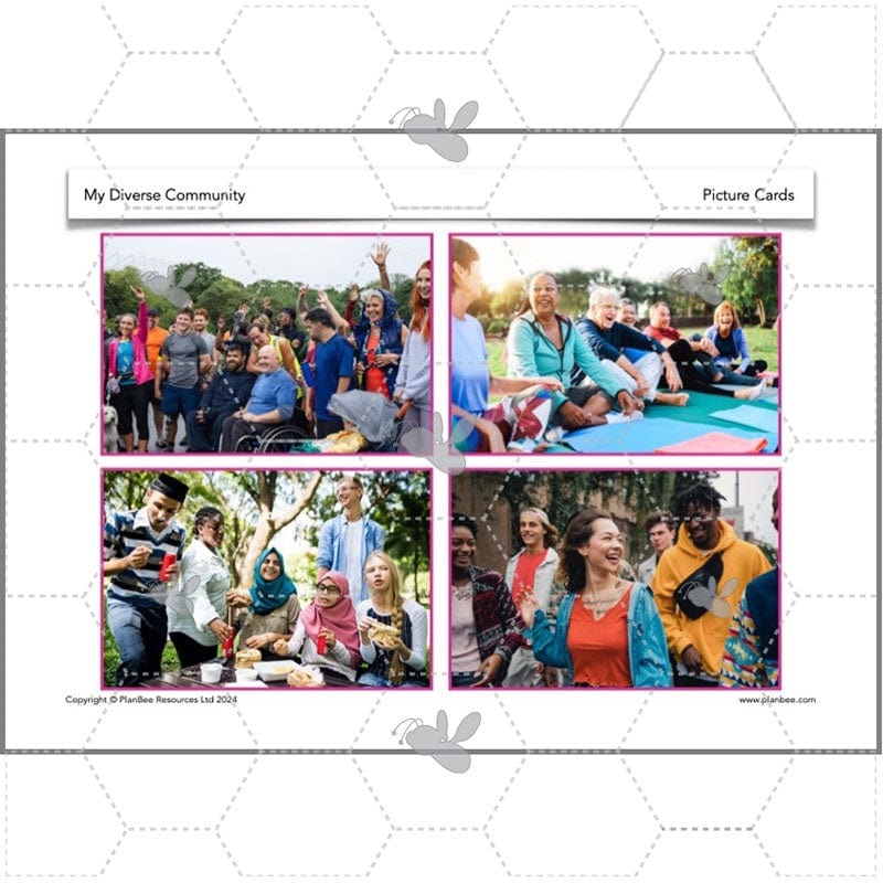 PlanBee My Diverse Community | Year 3 PSHE Lessons
