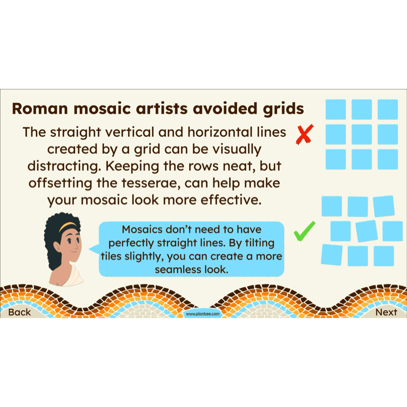 PlanBee Roman Mosaics KS2 Art Planning
