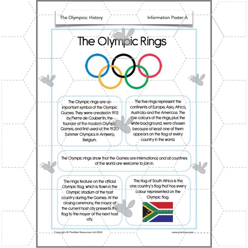 PlanBee Olympic Games LKS2 Lesson Pack by PlanBee