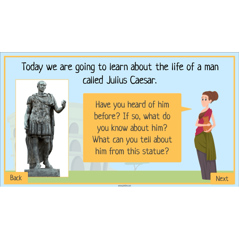 PlanBee The Romans KS2 Topic Enrichment Lesson Pack
