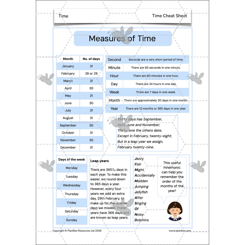 PlanBee Year 3 Time Word Problems Maths Lesson by PlanBee