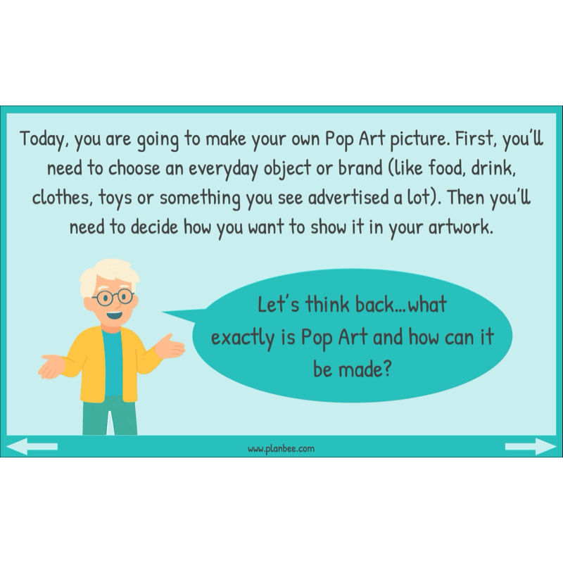 PlanBee Andy Warhol KS2 Art Lessons The Pop Art Movement | PlanBee