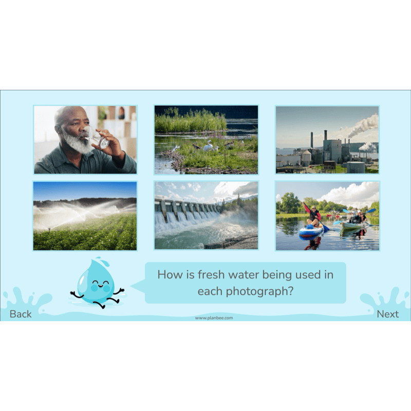 PlanBee Water World Rivers and Coasts KS2 Geography Pack by PlanBee