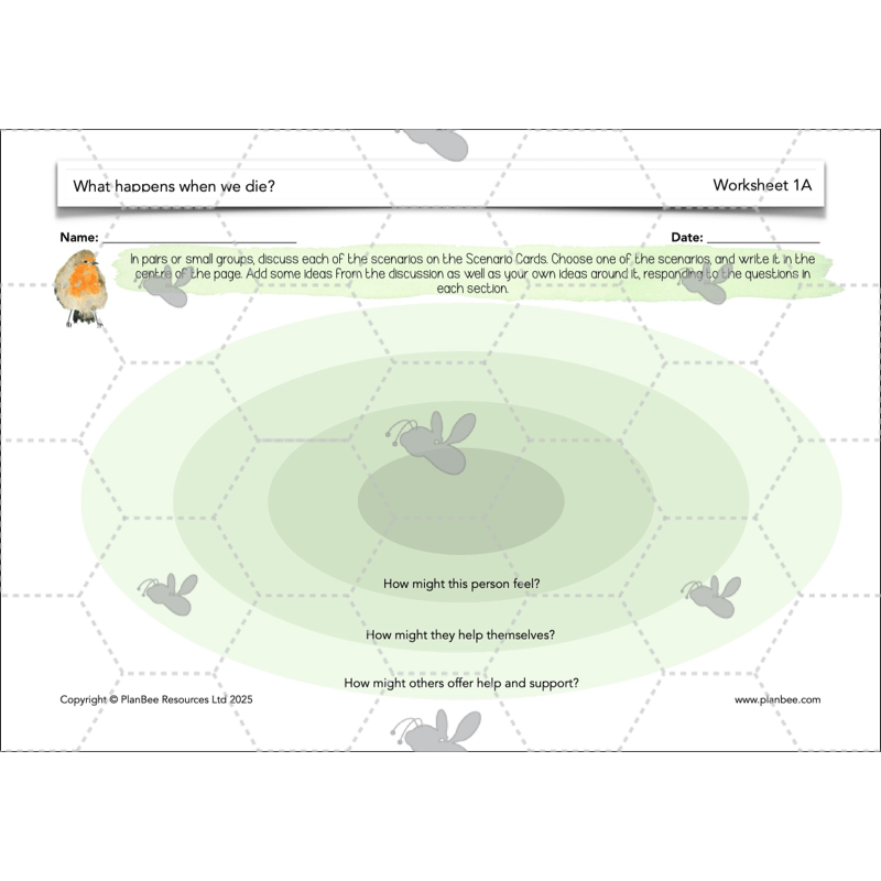PlanBee What happens when we die? KS2 RE Lesson Plans