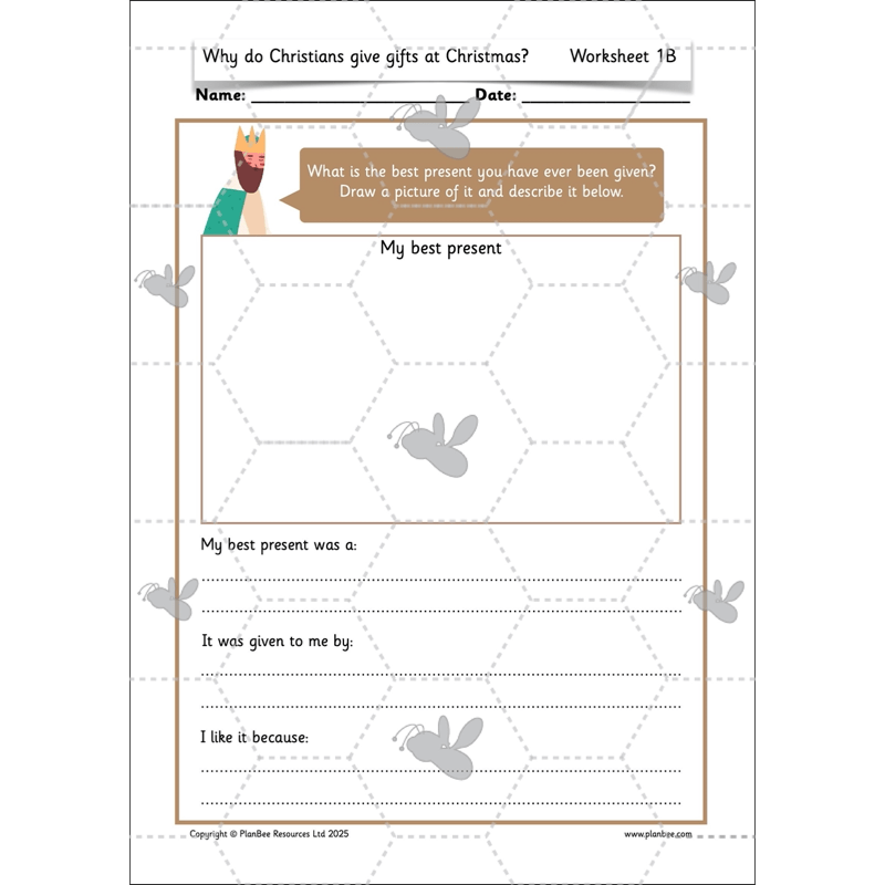 PlanBee Why do Christians give gifts at Christmas? PlanBee KS1 RE