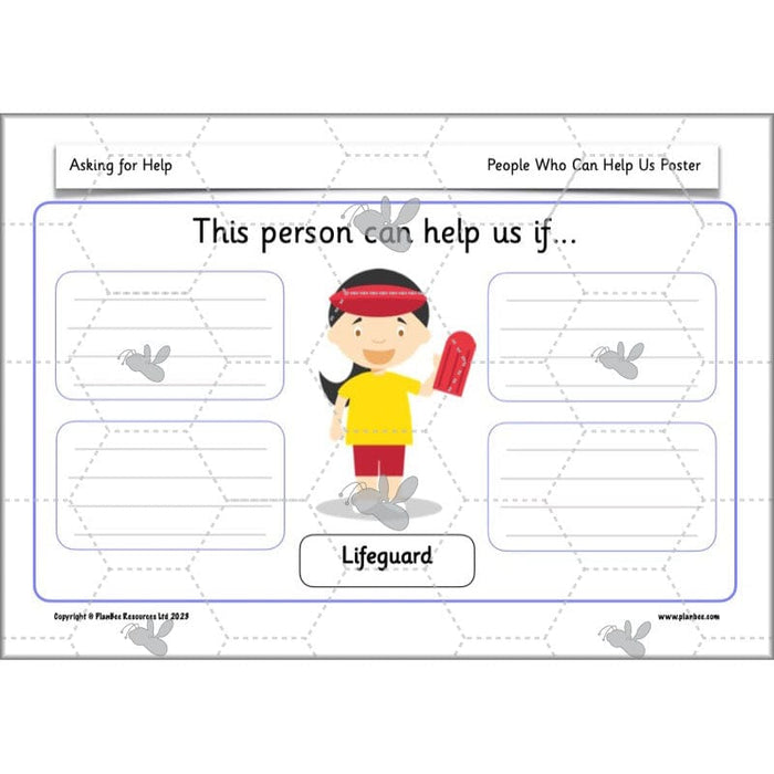 PlanBee Asking for Help | PSHE lessons KS1