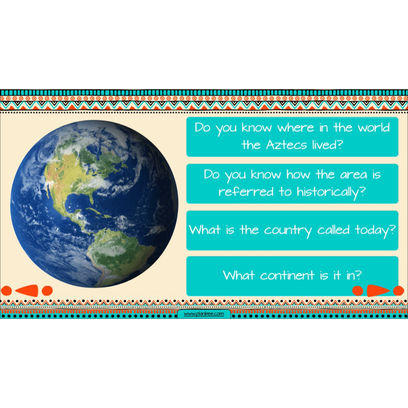 PlanBee Aztecs KS2 Topic Enrichment Pack
