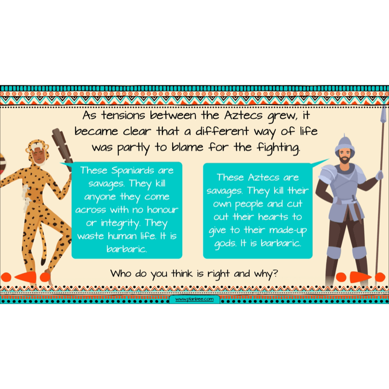 PlanBee Aztecs KS2 Lesson Planning and Resources 
