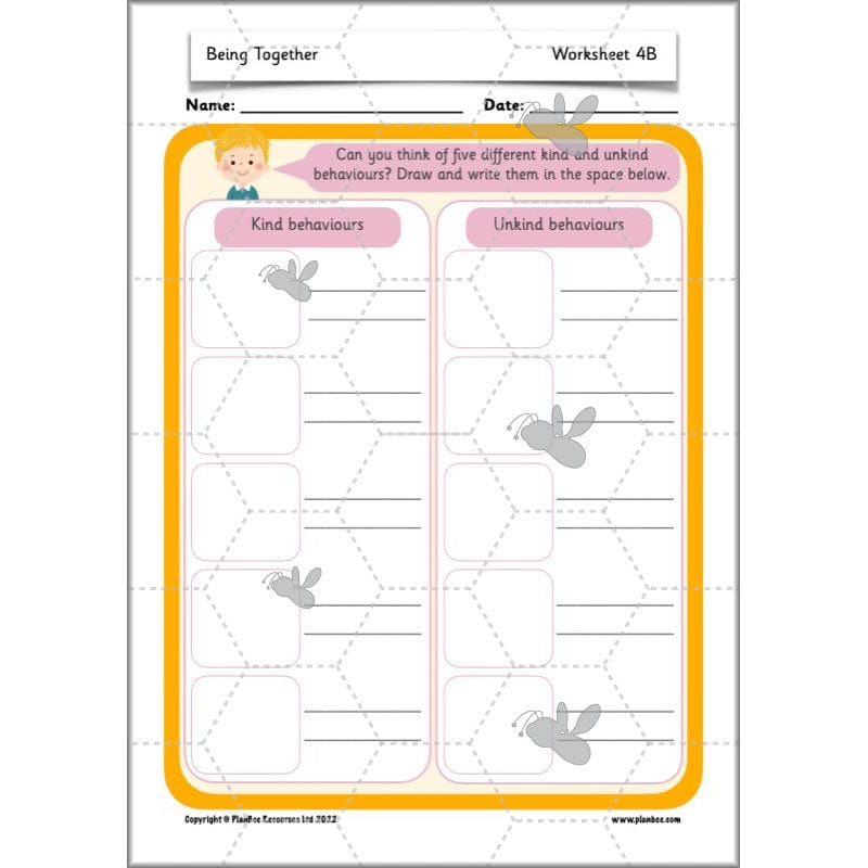 PlanBee Being Together PSHE KS1 lessons by Planbee