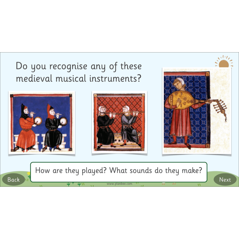 PlanBee Castles Topic KS1 Enrichment Lesson Pack