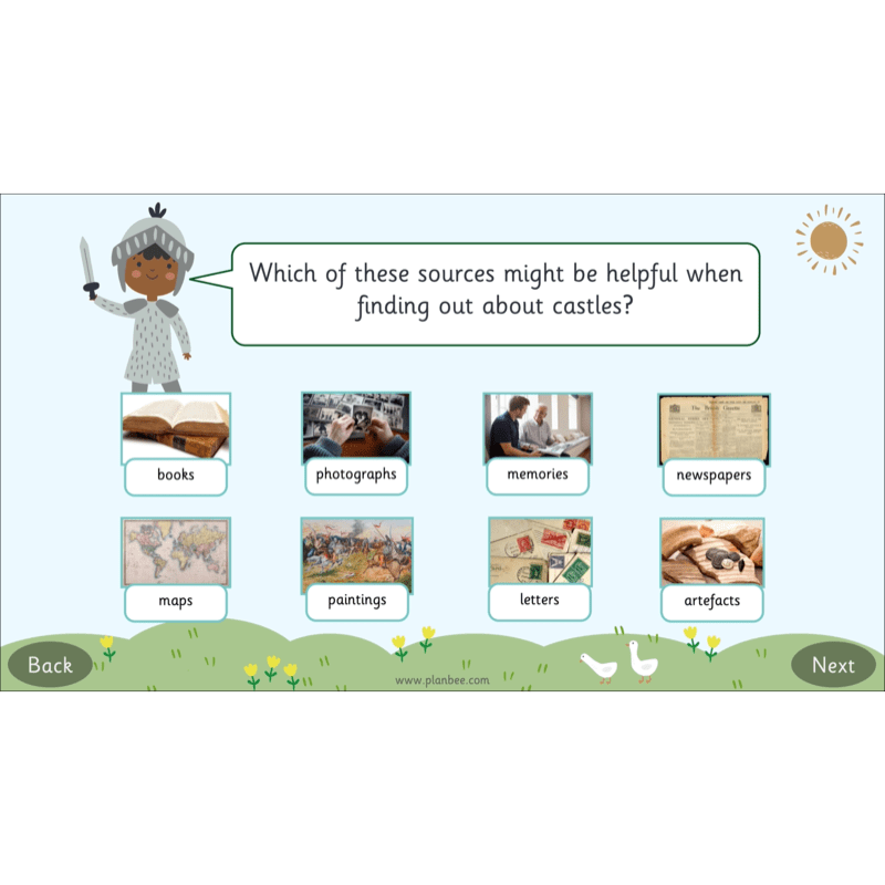 PlanBee Castles Castles KS1 History Lesson Planning and Resources