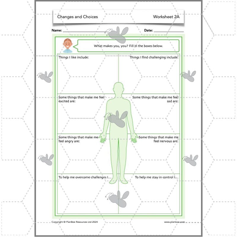 PlanBee Changes and Choices Year 4 PSHE Lesson Pack by PlanBee
