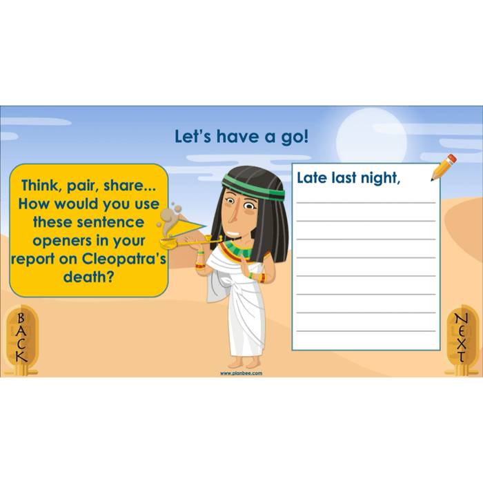 PlanBee Cleopatra KS2 | English Lesson Pack