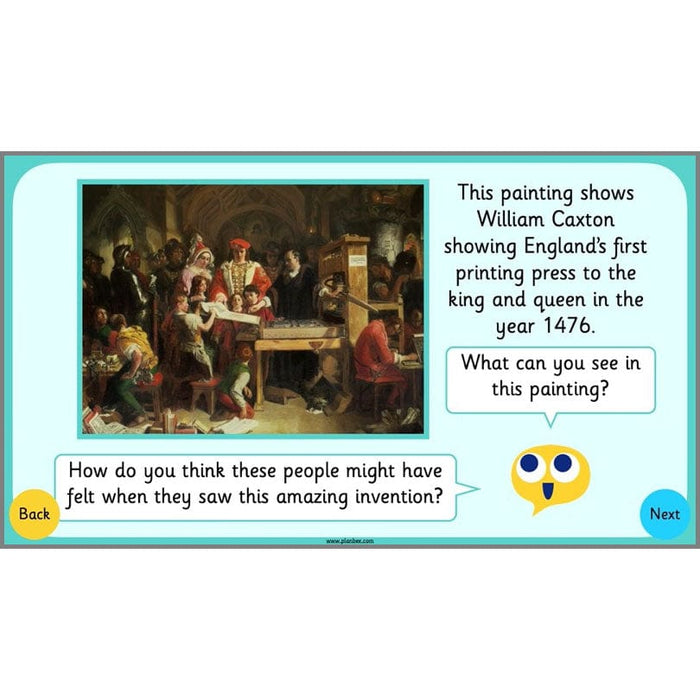 PlanBee Communication Then and Now: Primary History Plans for KS1