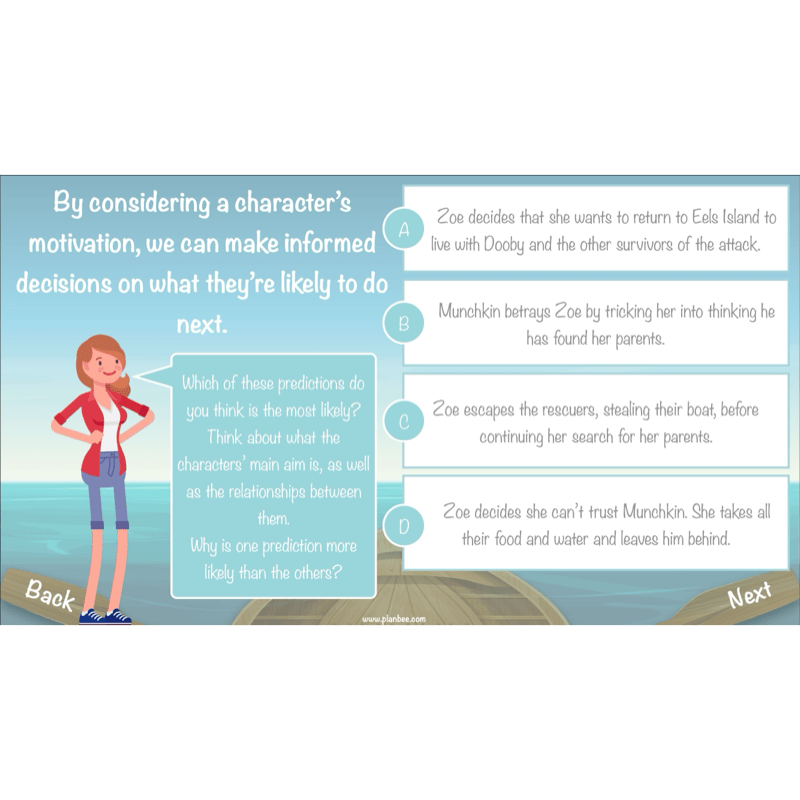 PlanBee Floodland: Reading Comprehension KS2 | Year 6 English Pack