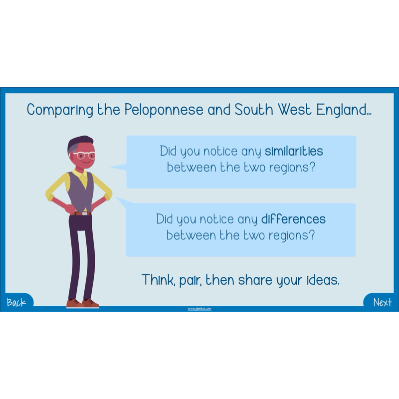 PlanBee Greece Today | KS2 Geography Lesson Pack