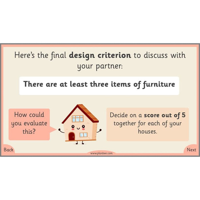 PlanBee Houses and Homes KS1 DT Lesson Pack by PlanBee