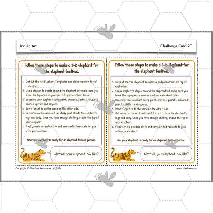 PlanBee Indian Art KS2 Lesson Planning Packs for Year 3/4 by PlanBee