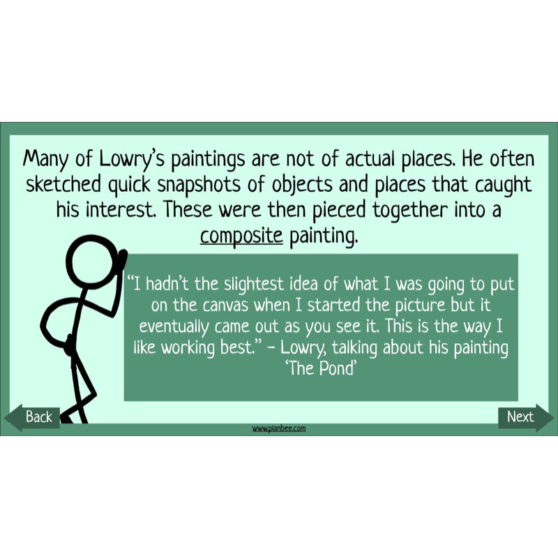 PlanBee LS Lowry KS2 - Year 3/4 Art Planning by PlanBee