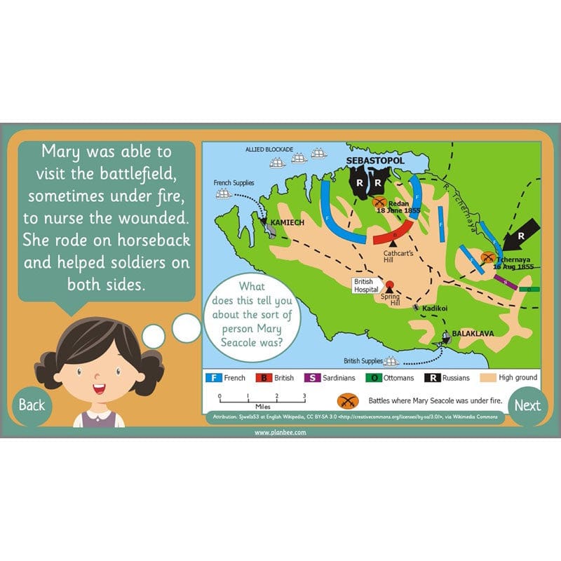 PlanBee Mary Seacole History KS1 lessons by Planbee