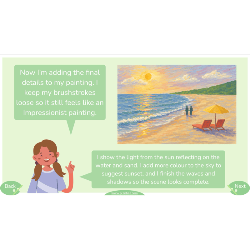 PlanBee Monet and the Impressionists | KS2 Art Lessons