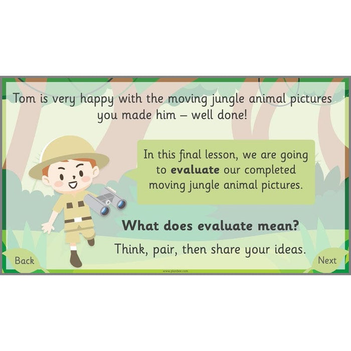 PlanBee Jungle-themed Sliders and Levers KS1 Lesson Pack | PlanBee