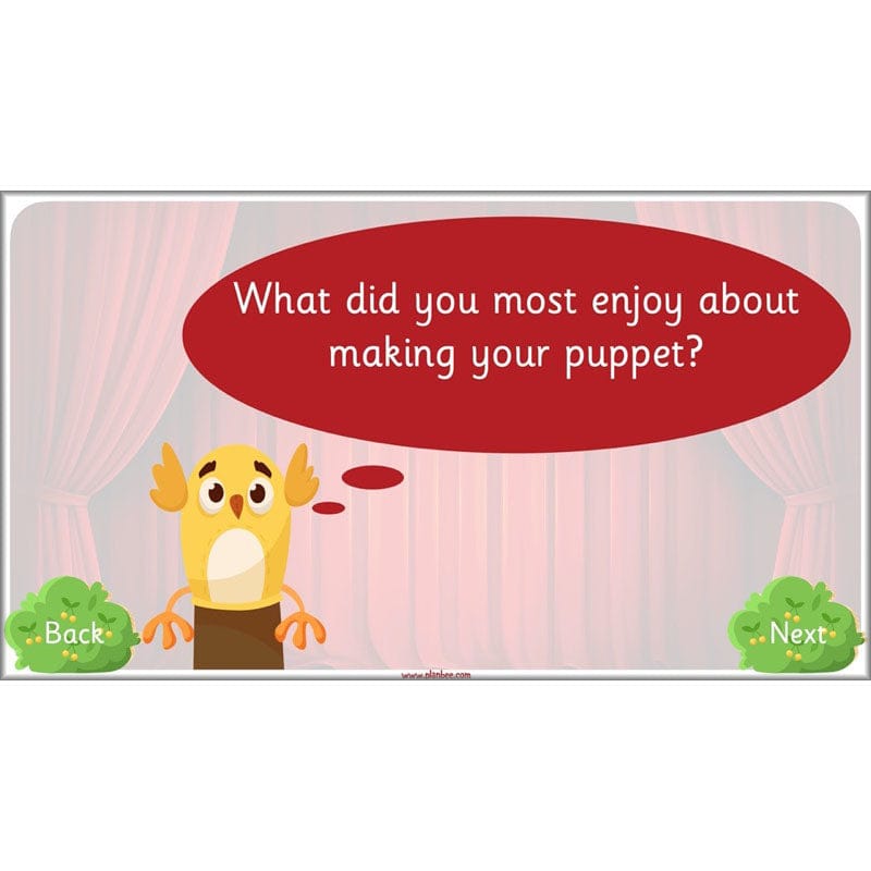 PlanBee Puppets KS1 DT Lesson Planning Pack for Year 2 by PlanBee