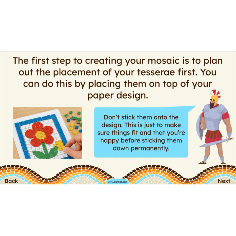 PlanBee Roman Mosaics KS2 Art Planning