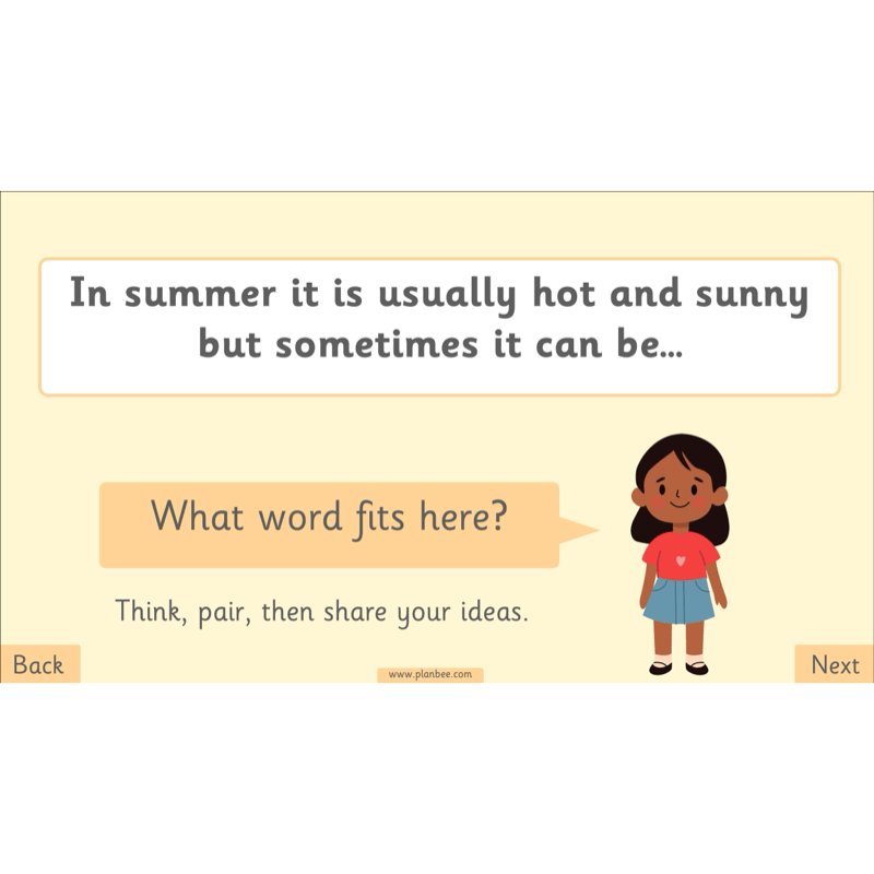 PlanBee The Four Seasons KS1 Geography Lesson Pack