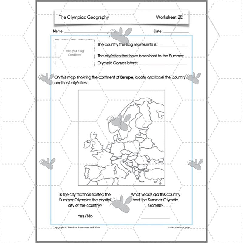 PlanBee Olympic Games Year 5/6 Lesson Pack by PlanBee