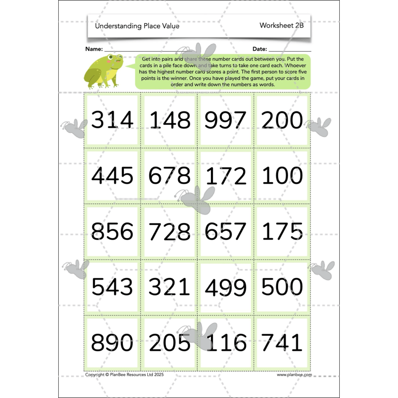 PlanBee Understanding Place Value Year 3 Maths Lessons by PlanBee