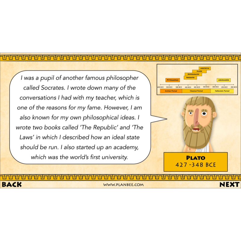 PlanBee Who were the Ancient Greeks KS2 History Lesson Plans