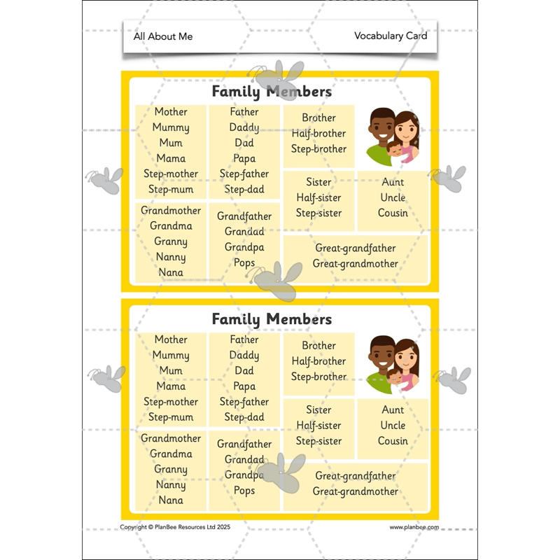 PlanBee All About Me KS1 History Lesson Planning Pack