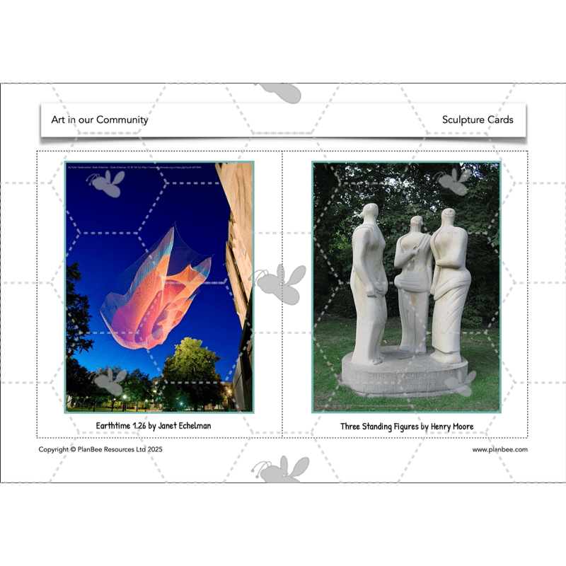PlanBee Art in our Community | Sculpture KS2 | PlanBee