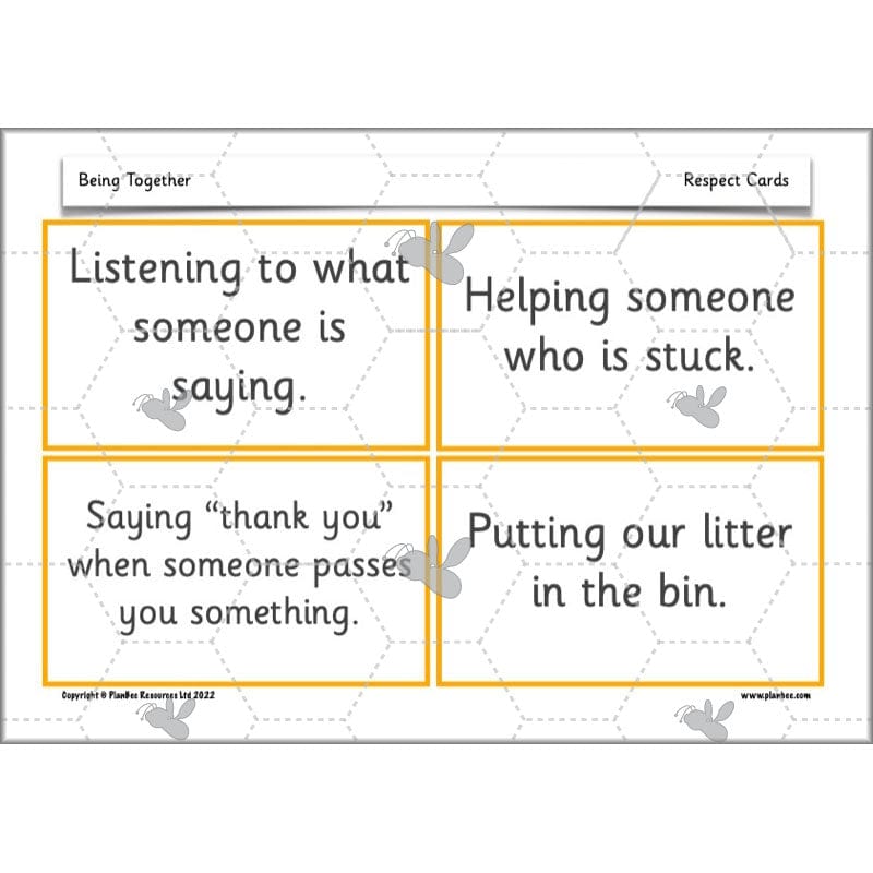 PlanBee Being Together PSHE KS1 lessons by Planbee