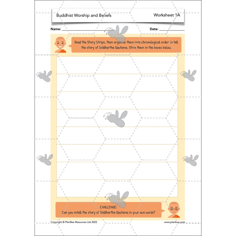 PlanBee Buddhist Worship and Beliefs - Buddhism KS2 RE by PlanBee